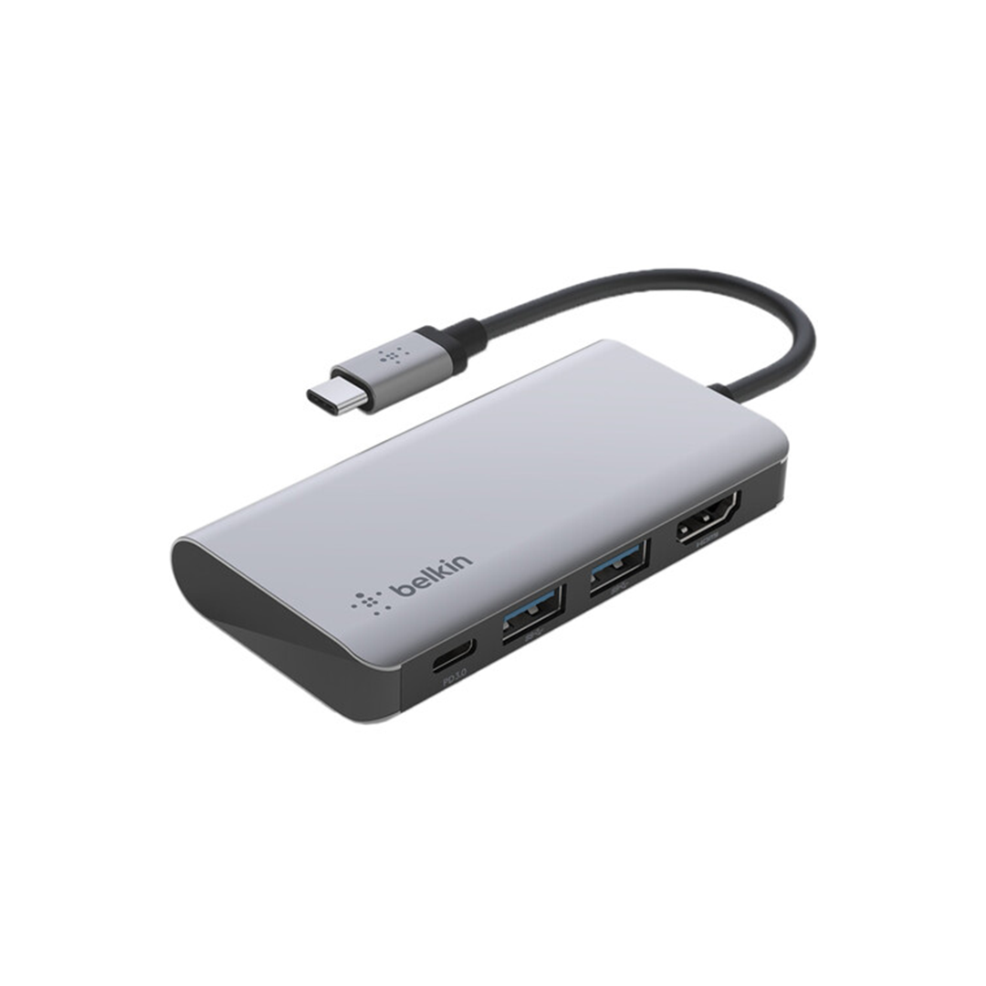 Belkin Connect USB Type-C 4-In-1 Multiport Adapter in Qatar Belkin Connect USB Type-C 4-In-1 Multiport Adapter in Qatar